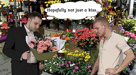 Friends. Flowers. Poor decisions.