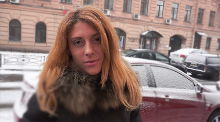 Girl cheats on boyfriend with agent